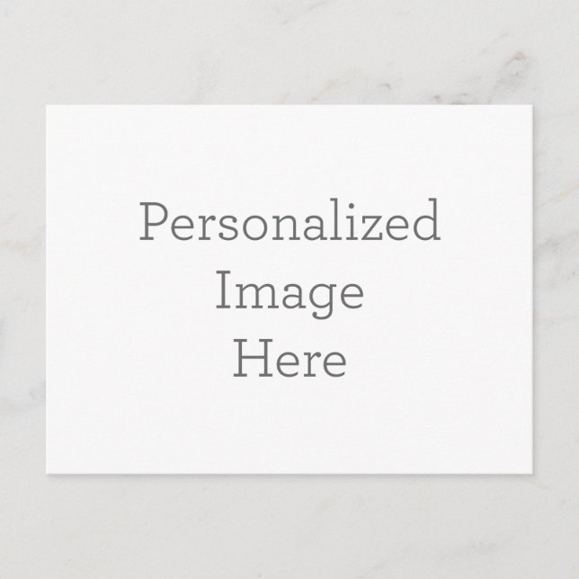 Cartão Postal Cartão-postal de imagem personalizado (Frente)