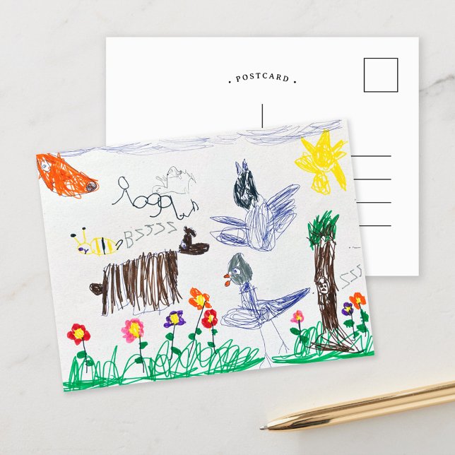 Cartão Postal Cartão-postal de Impressão de arte personalizado p (Criador carregado)