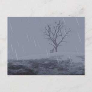 Cartão Postal Cartão-postal de inverno