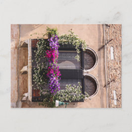 Cartão Postal Cartão-postal de janela veneziana