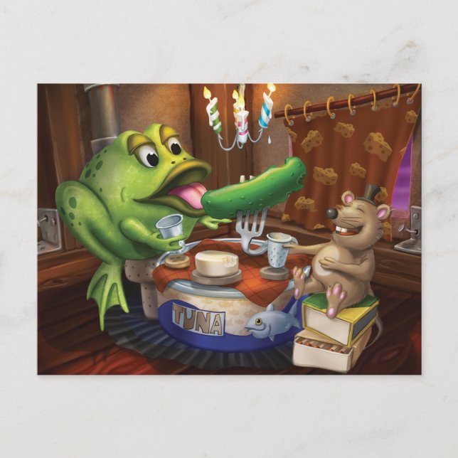 Cartão Postal Cartão-postal de Jingle Jingle Little Gnomos Melho (Frente)