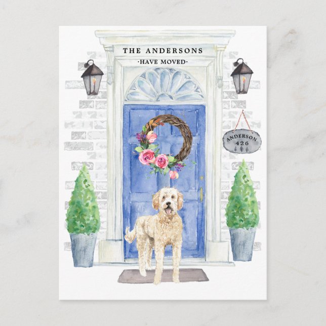 Cartão Postal Cartão-postal de lançamento de movimentação de por (Frente)