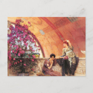 Cartão Postal Cartão-postal de Lawrence Alma Tadema Inconscient