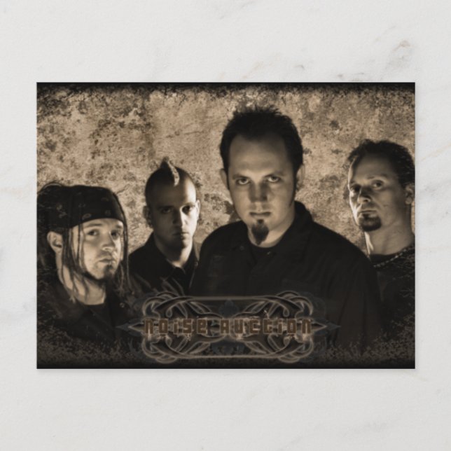 Cartão Postal Cartão-postal de leilão de ruído (Frente)