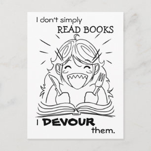 Cartão Postal Cartão-postal de leitora