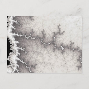 Cartão Postal Cartão-postal de linha com falha de prata