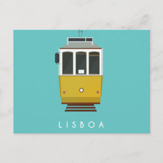 Cartão Postal Cartão-postal de Lisboa
