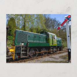 Cartão Postal Cartão-postal de locomotiva diesel