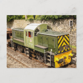 Cartão Postal Cartão-postal de locomotiva diesel