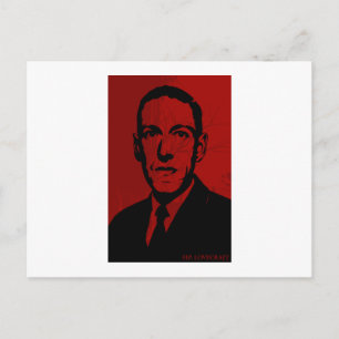 Cartão Postal Cartão-postal de Lovecraft HP Lovecraft