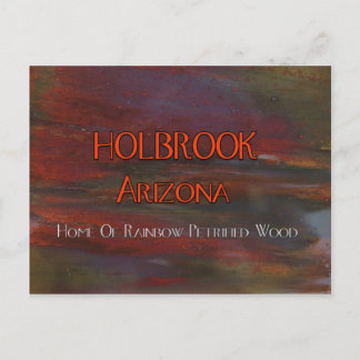 Cartão Postal Cartão-postal de madeira de Arizona Holbrook