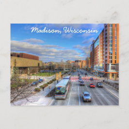 Cartão Postal Cartão-postal de Madison Wisconsin