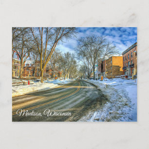Cartão Postal Cartão-postal de Madison Wisconsin