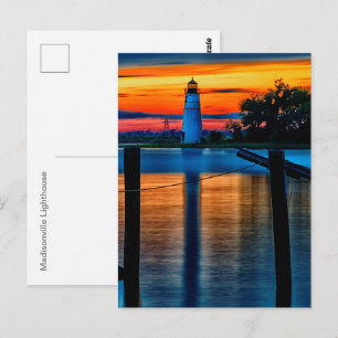 Cartão Postal Cartão-postal de Madisonville Lighthouse