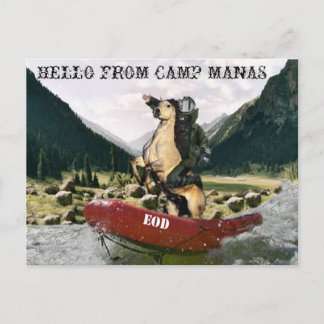 Cartão Postal Cartão-postal de Manas do Campo EOD