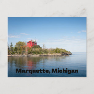Cartão Postal Cartão-postal de Michigan Marquette