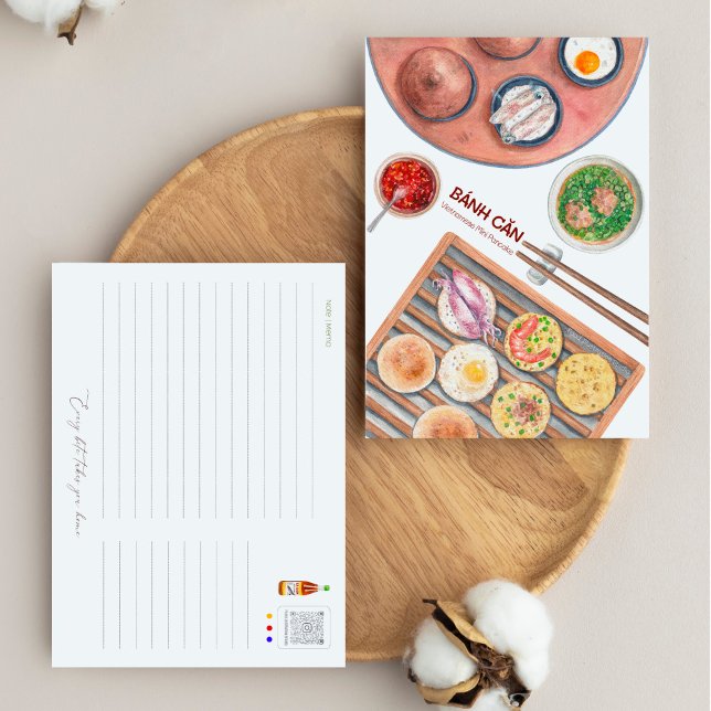 Cartão Postal Cartão-postal de Mini Arroz Vietnamita - BANH CAN (Criador carregado)