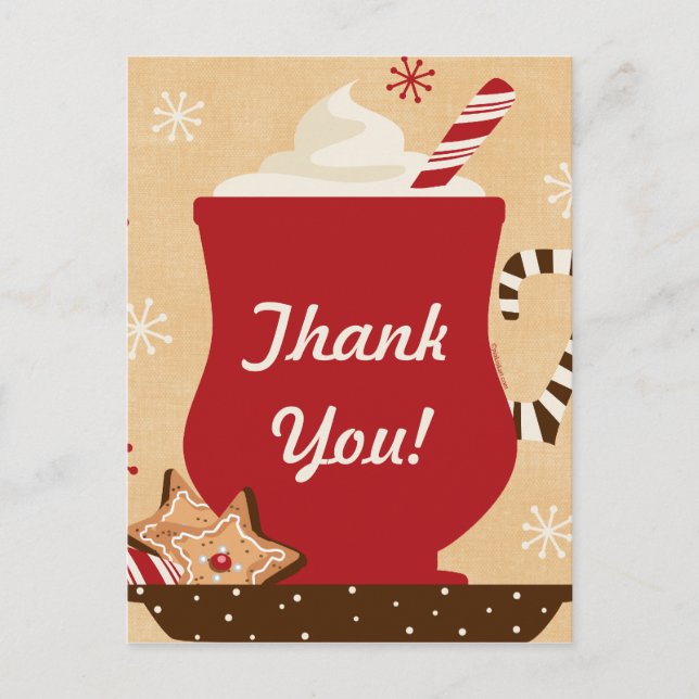 Cartão Postal Cartão-postal de Mug Holiday (Frente)