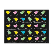 Cartão-postal de muitos Pintinhos