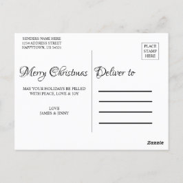 Cartão Postal Cartão-postal de Natal