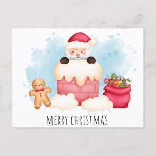 Cartão Postal Cartão-postal de Natal bonito