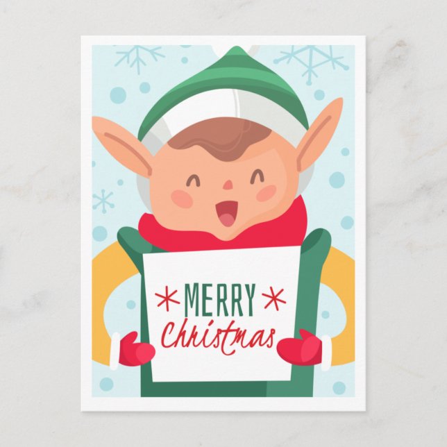 Cartão Postal Cartão-postal de Natal bonito (Frente)