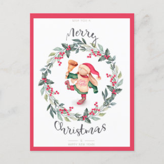 Cartão Postal Cartão-postal de Natal bonito