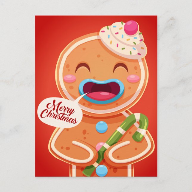 Cartão Postal Cartão-postal de Natal bonito (Frente)