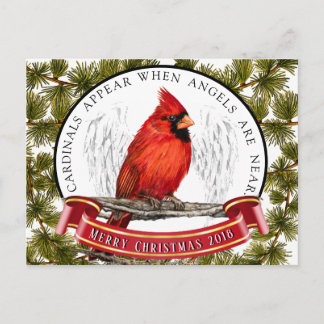 Cartão Postal Cartão-postal de Natal com mensagem personalizada