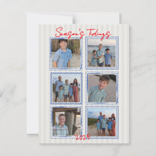 Cartão Postal Cartão-postal de Natal Costeiro de Tidings da temp