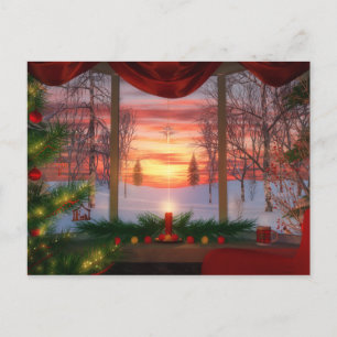 Cartão Postal Cartão-postal de Natal do Céu