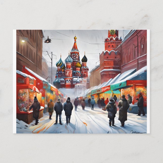 Cartão Postal Cartão-postal de Natal - Londres (Frente)