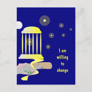 Cartão Postal Cartão-postal de Nova Jornada Feliz