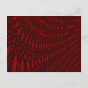 Cartão Postal Cartão-postal de Octopus Tentáculos Vermelho