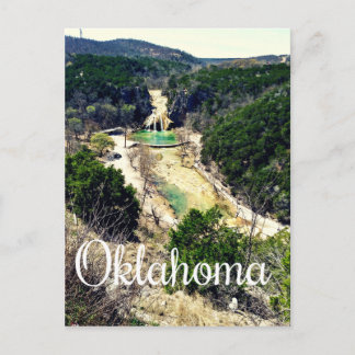 Cartão Postal Cartão-postal de Oklahoma Turner Falls
