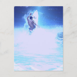 Cartão Postal Cartão-postal de ondas grandes