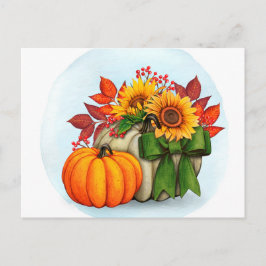 Cartão Postal Cartão-postal de outono