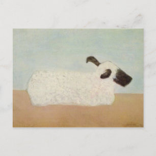 Cartão Postal Cartão-postal de ovelha (por Milton Avery)