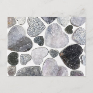 Cartão Postal Cartão-postal de padrão de cristal de cristal br