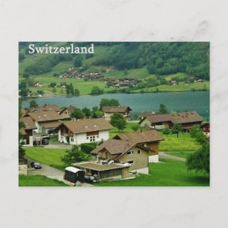 Cartão Postal Cartão-postal de paisagem de suiça