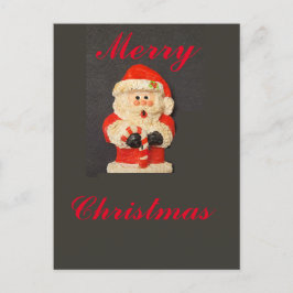 Cartão Postal Cartão-postal de PAPAIS NOEIS CANDÊS CHRISRMAS fel