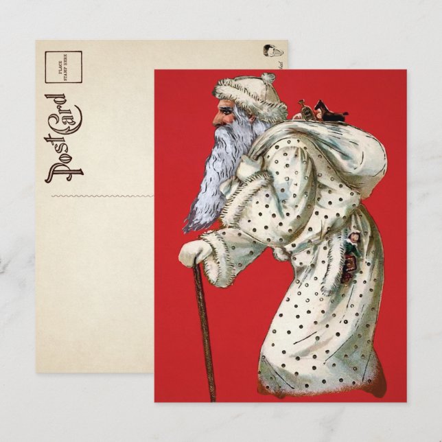 Cartão Postal Cartão-postal de Papais noeis roubados por Bolinha (Frente/Verso)