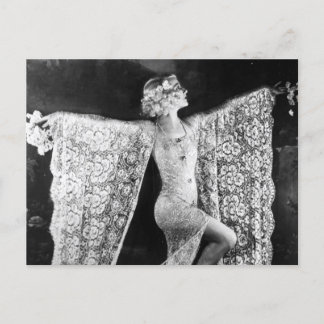Cartão Postal Cartão-postal de Paris Cabaret Dancer