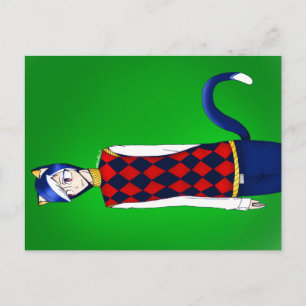 Cartão Postal Cartão-postal de passagem de animais