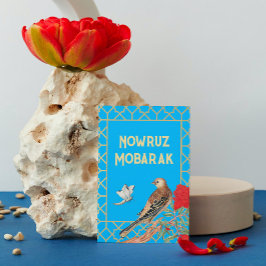Cartão Postal Cartão-postal de Passarinho Mobarak Nowruz