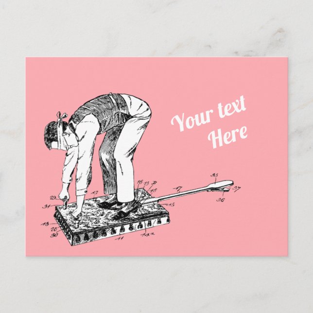 Cartão Postal Cartão-postal de Patente de Máquina de Abrangência (Frente)