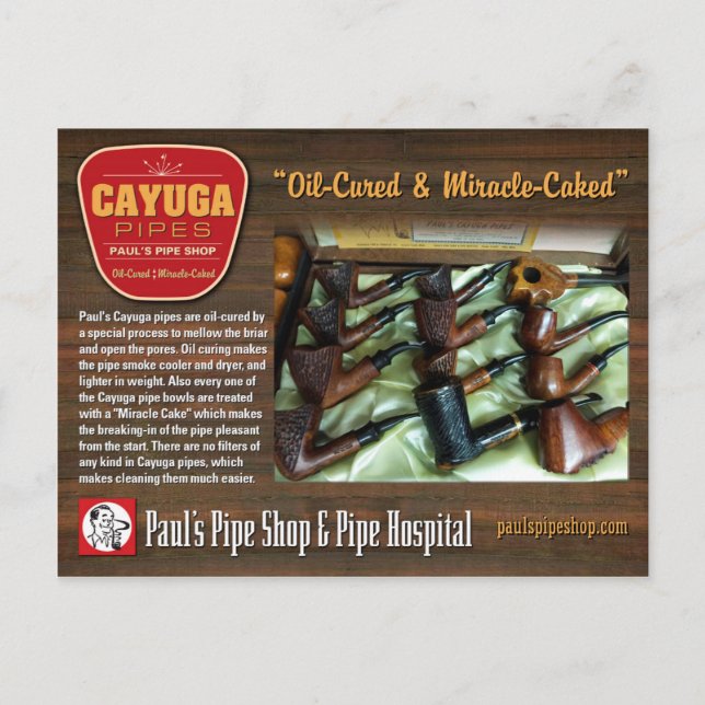 Cartão Postal Cartão-postal de Paul Cayuga (Frente)