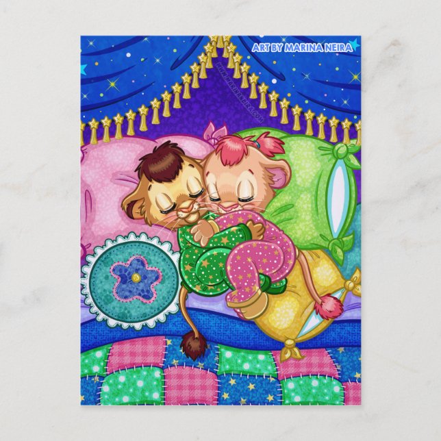 Cartão Postal Cartão-postal de pequenos príncipes (Frente)