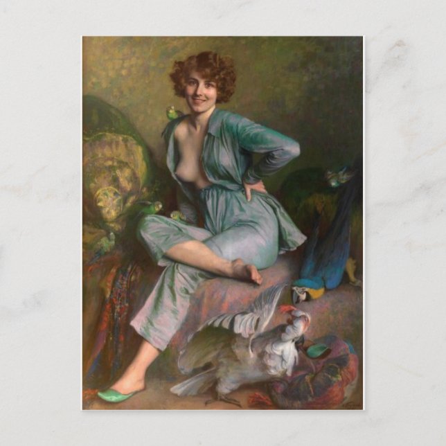 Cartão Postal Cartão-postal de pintura clássico (Frente)