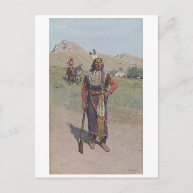 Cartão Postal Cartão-postal de pintura clássico (Frente)